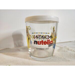 Nutella Jar Limited Ed. Italy I Nomi Del Nutella Team Name Cristina Ferrero 2003